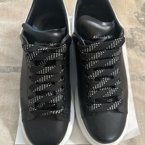 Alexander McQueen Black and White Sneakers